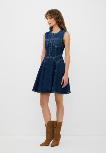 Джинсовая жилетка