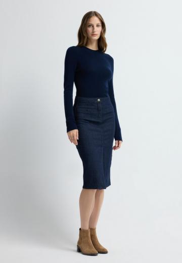 Джинсовая юбка