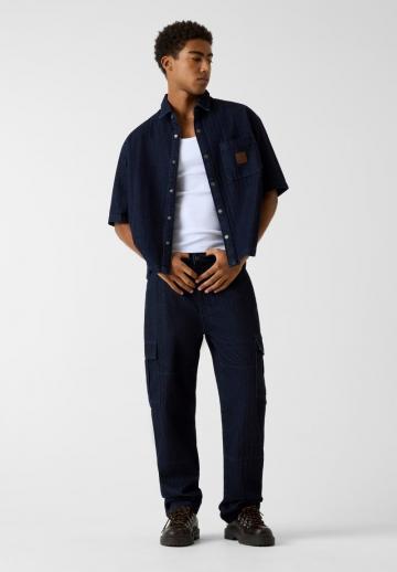 Прямые джинсы