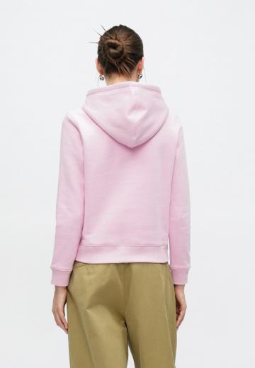 Пуловер с капюшоном