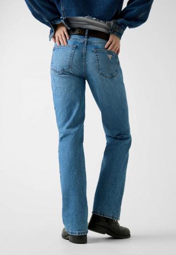 Прямые джинсы