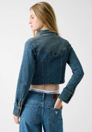 Джинсовая жилетка