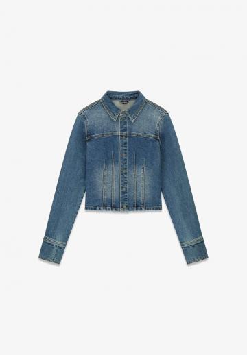 Джинсовая жилетка