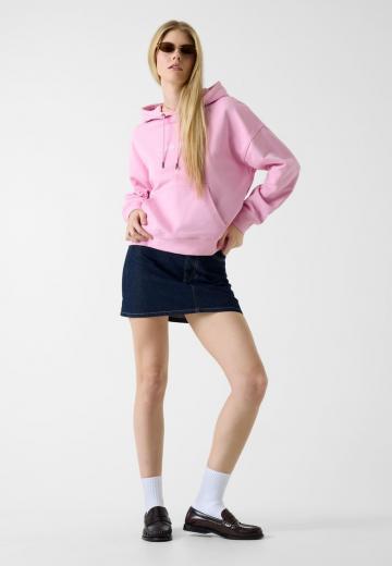 Пуловер с капюшоном