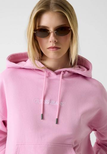 Пуловер с капюшоном