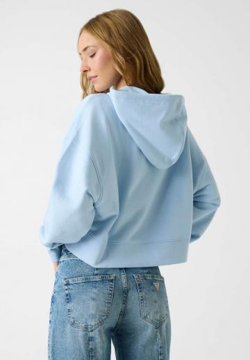 Пуловер с капюшоном