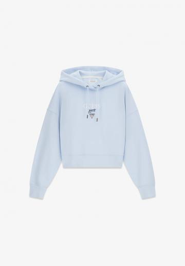 Пуловер с капюшоном