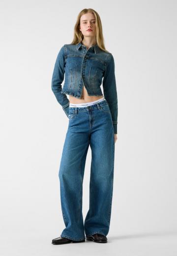 Свободные джинсы