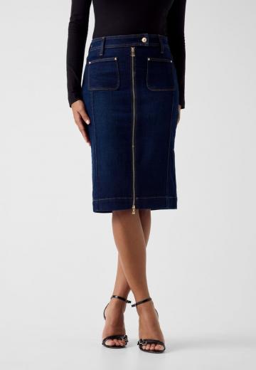 Джинсовая юбка
