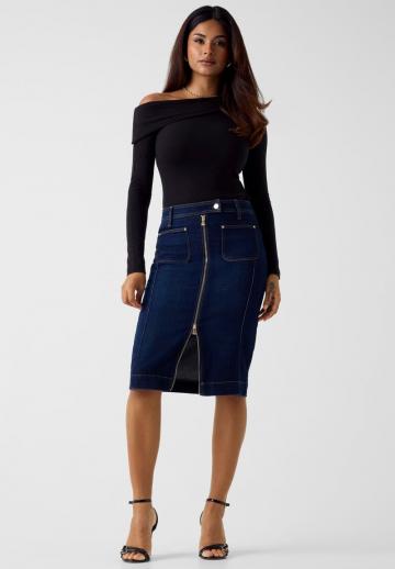 Джинсовая юбка