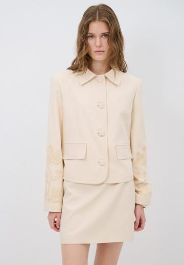 Блейзер с накладными карманами