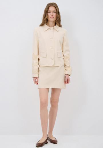 Блейзер с накладными карманами