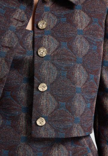 Короткий блейзер