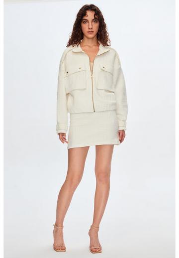 Вязаная юбка