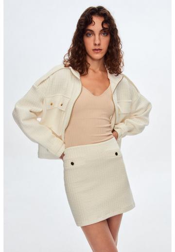 Вязаная юбка