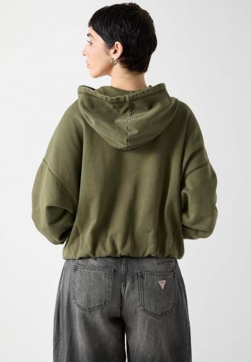 Пуловер с капюшоном