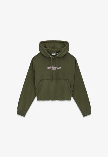 Пуловер с капюшоном