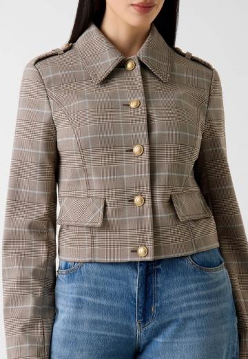 Блейзер с накладными карманами