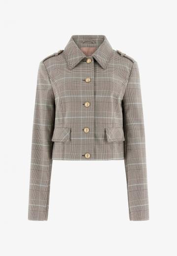 Блейзер с накладными карманами