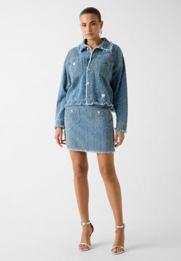 Джинсовая юбка