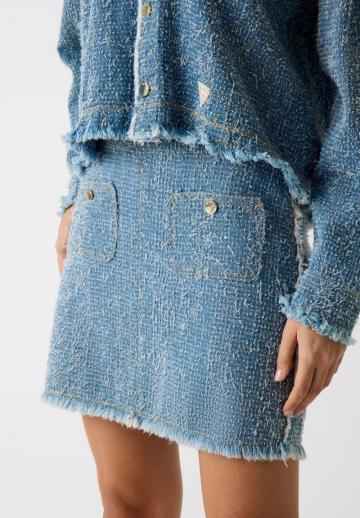 Джинсовая юбка