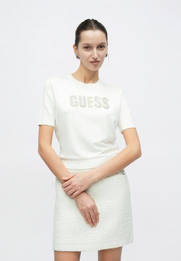 Пуловер с коротким рукавом