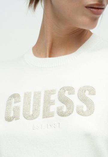 Пуловер с коротким рукавом