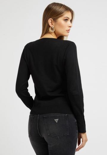 Вязаный жилет