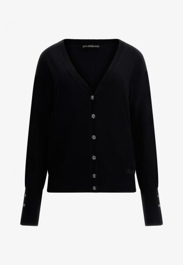 Вязаный жилет