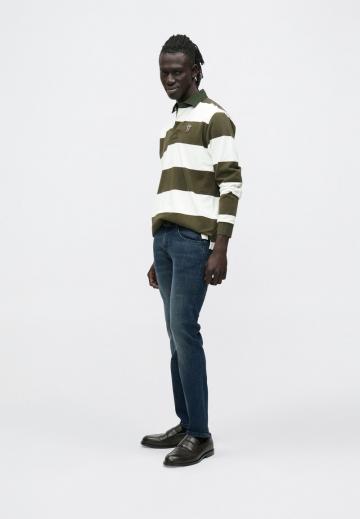 Поло с длинным рукавом