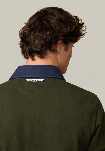 Поло с длинным рукавом