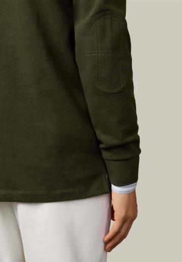 Поло с длинным рукавом