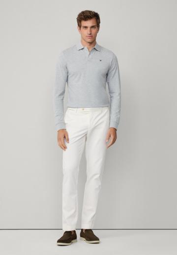 Поло с длинным рукавом