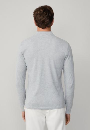 Поло с длинным рукавом