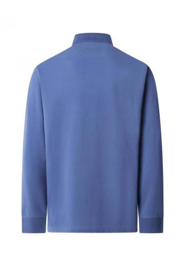 Поло с длинным рукавом