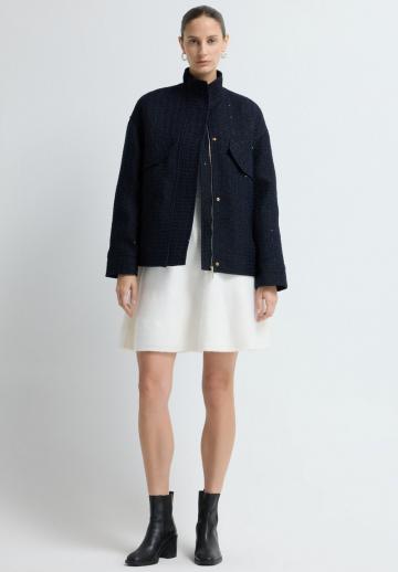 Блейзер с накладными карманами