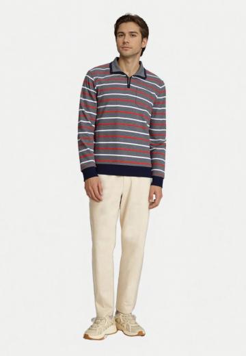 Поло с длинным рукавом