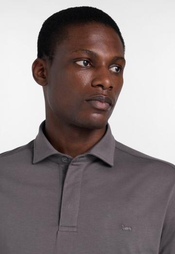 Поло с длинным рукавом