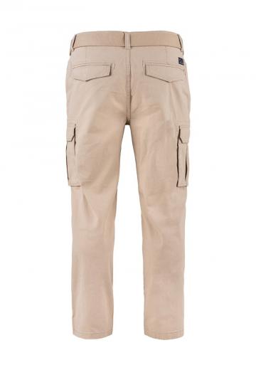 Брюки с накладными карманами