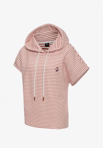 Пуловер с капюшоном