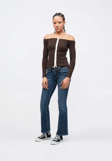 Клешеные джинсы