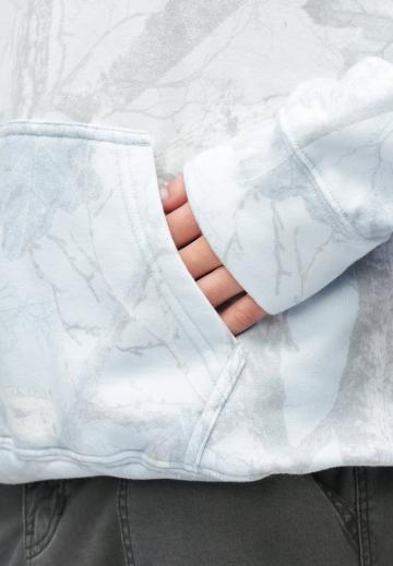 Пуловер с капюшоном