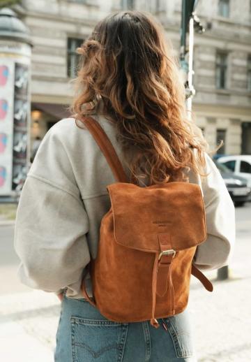 Кожаный рюкзак