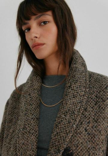 Шерстяное пальто