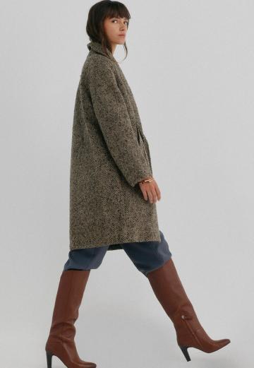 Шерстяное пальто
