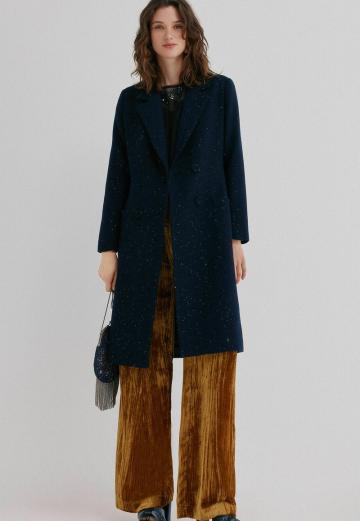 Шерстяное пальто