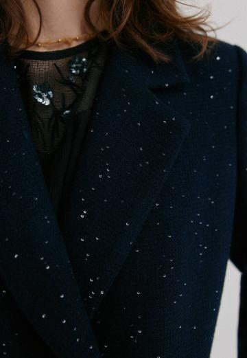 Шерстяное пальто