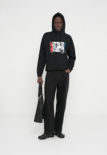 Пуловер с капюшоном