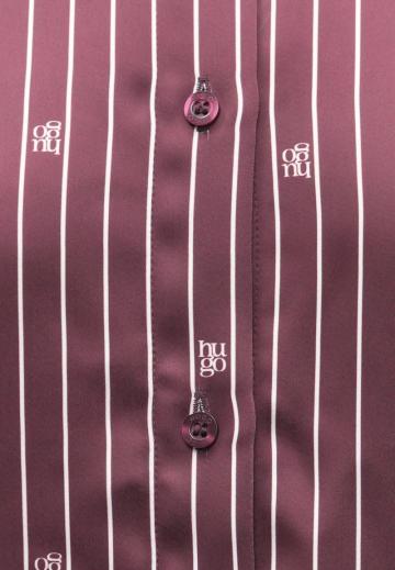 Атласная блузка