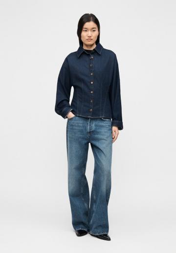 Джинсовая блузка